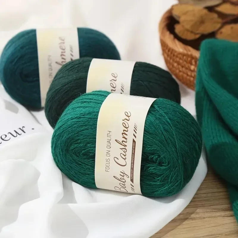 Description Picture 4 of item50g/roll Soft Wool Knitting Cashmere Long Thin Yarn DIY Hand Crochet Roll Mohair Yarn Soft Mohair Cashmere Wool Knitting Yarn
