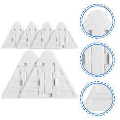 6 Pcs Child Safety Lock Locks for Sliding Doors Window Baby Proof Glass Abs