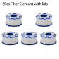 5Pcs filter withLids