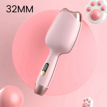 Automatic Electric Hair Curler 32Mm Egg Curling Iron Water Ripple Styling Tools Lazy Man With Hair Curler US Plug