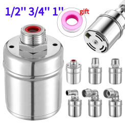 1/2'' 3/4'' 1'' Automatic Water Level Control Stainless Steel Floating Ball Valve Mini Float Valve Tank Valve Anti Corrosion