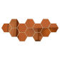 12PCS Brown
