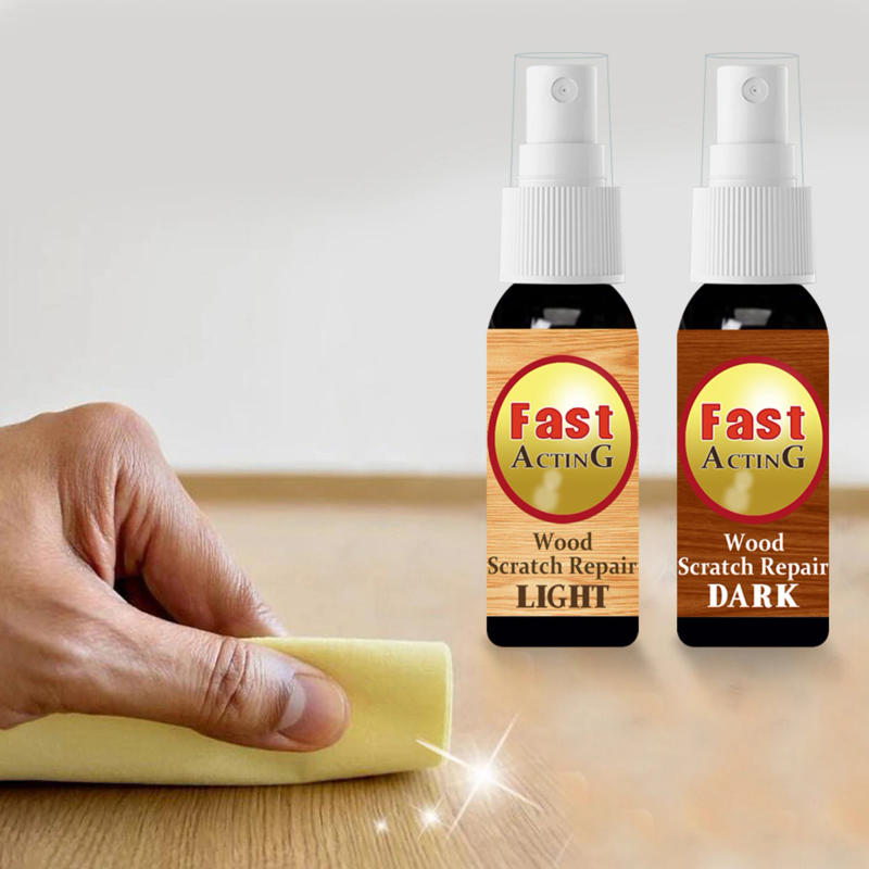 Description Picture 4 of item2pcs Floor Wood Repair Kit Furniture Paint Floor Complementary Color Spray Repair Wood Scratch Remover Acting Floor Repair Spray