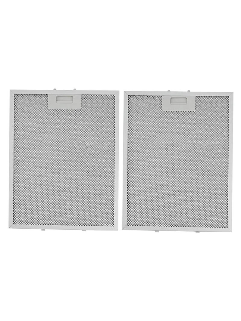 Description Picture 4 of item2pcs Aluminum Mesh Filter 280x371x9MM Cooker Hood Filters Washable Grease Filter Kitchen Extractors Regular Replacement
