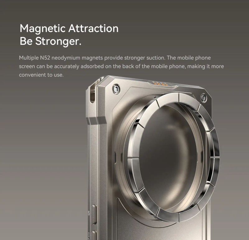 Description Picture 6 of itemFotorgear MS01 Magnetic Phone Selfie Screen Display for Phone Rear Camera Selfie Vlog Live Monitor for iPhone Android Phones