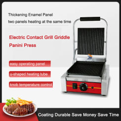 Household Mini Steak Machine Non Stick Surface Grill Toaster Hamburger Fried Egg Electric Sandwich Maker