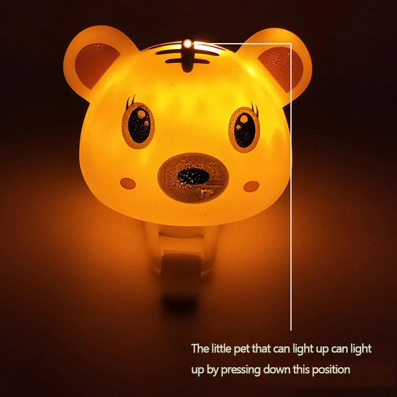 Description Picture 2 of itemBicycle Light Bell Cartoon Animal MTB Road Bike Flashlight Lamp Kids Adult Scooter Handlebar Air Horn Ring Cycling Accessories