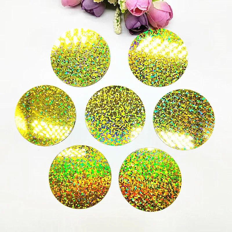 Description Picture 5 of itemLarge Sequins 40mm 50mm Big Sequin Laser Pailetters Lentejuelas Sequence Material for Sewing Craft DIY Accessories for Garment