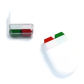 red green