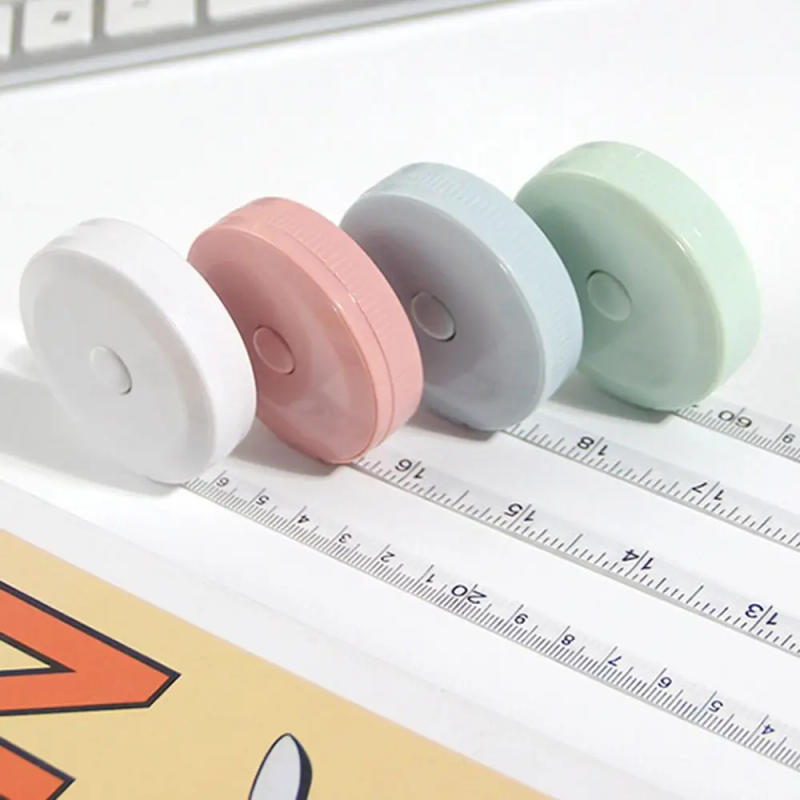 Description Picture 5 of itemSoft Mini Tape Measure 2m Nordic Style Three Measuring Measures Multi-function Automatic Retractable Measurement Ruler Women