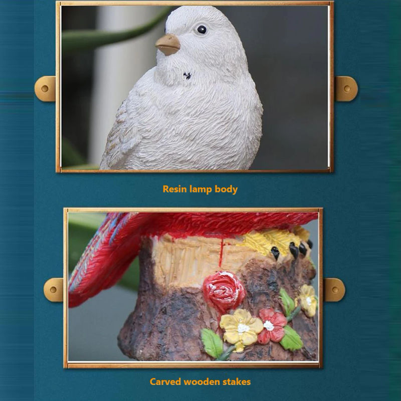 Description Picture 6 of itemWaterproof LED Solar Lights Auto On-Off Outdoor Garden Bird-Shaped Decorative Lights Yard Lights For Walkway Garden Patio Lawn