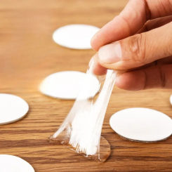 Stickers Can Be Removed Without Leaving a Trace Slip-resistant Double Sided Adhesive Tape Traceless Glue Round Nanometer Sealers