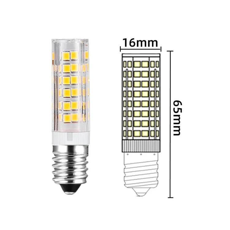 Description Picture 6 of itemMini E14 LED Lamp 5W 7W 9W 12W 15W 18W AC 220V 230V LED Corn Bulb SMD2835 360 Beam Angle Replace Halogen Chandelier Lights