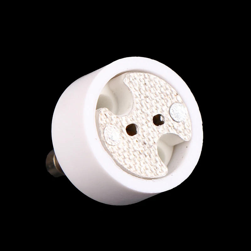 Description Picture 3 of itemGU10 To MR16 High Quality Ceramic Socket Base Halogen LED Light Bulb G4 GU5.3 GY6.35 Pin Adapter White Converter Lamp Holder