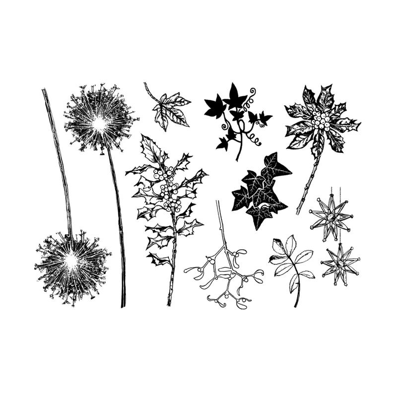 Description Picture 2 of itemNew Arrival Plant Clear Stamps 2022 For Scrapbooking Paper Making Tree Flower Leave Account Craft Set Card Transparent Seal