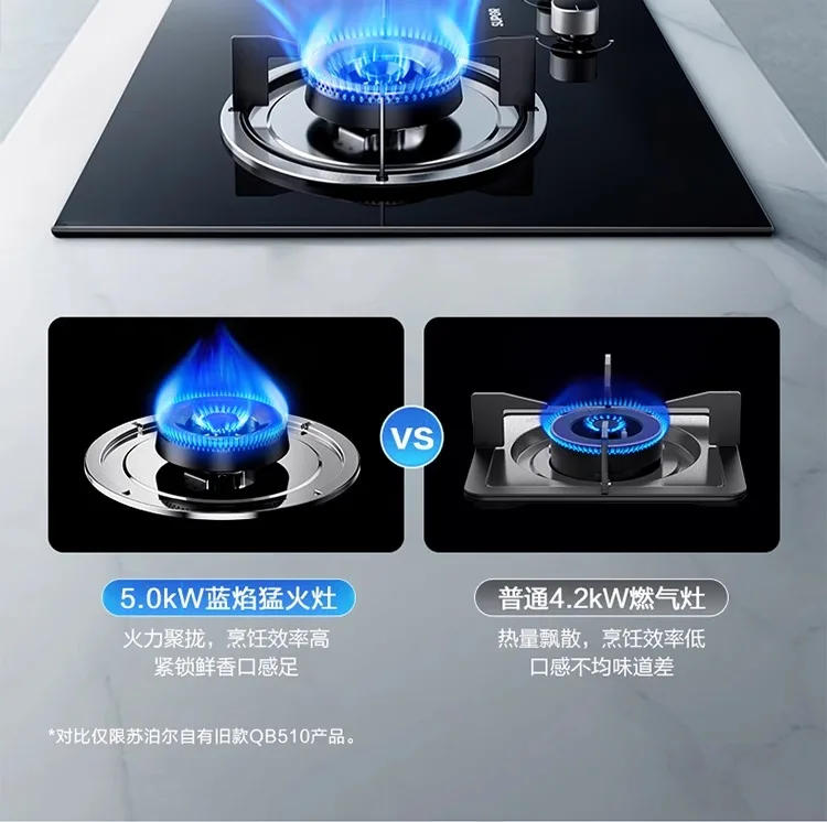 Description Picture 6 of itemSUPOR Gas Stove Double Burner Built in Household Kitchen Stove for Natural Gas LPG AB