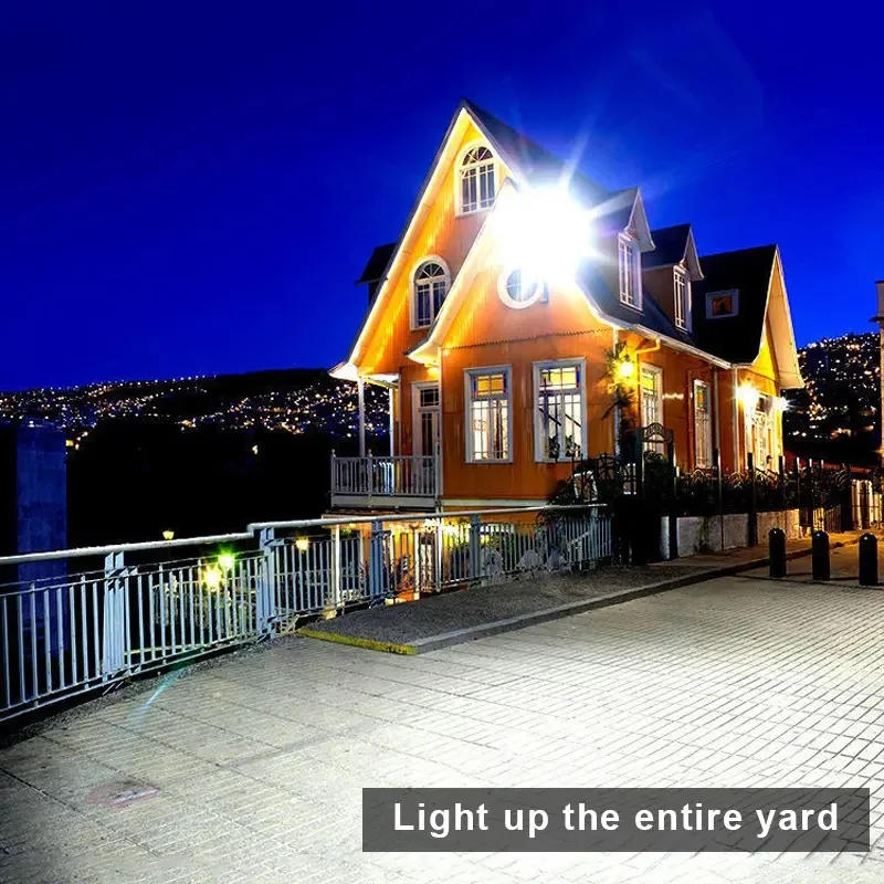 Description Picture 4 of itemMotion Sensor Solar Light 10000mAh Super Bright Solar Lights Outdoor Rugged Durable Solar Light For Outdoor Garden Solar Lamp