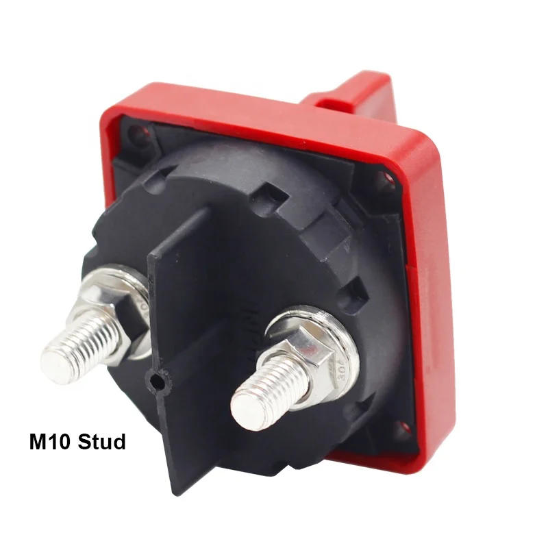 Description Picture 6 of itemBlue Sea Systems 6004 m-Series Battery Switch ON/OFF Locking, Red