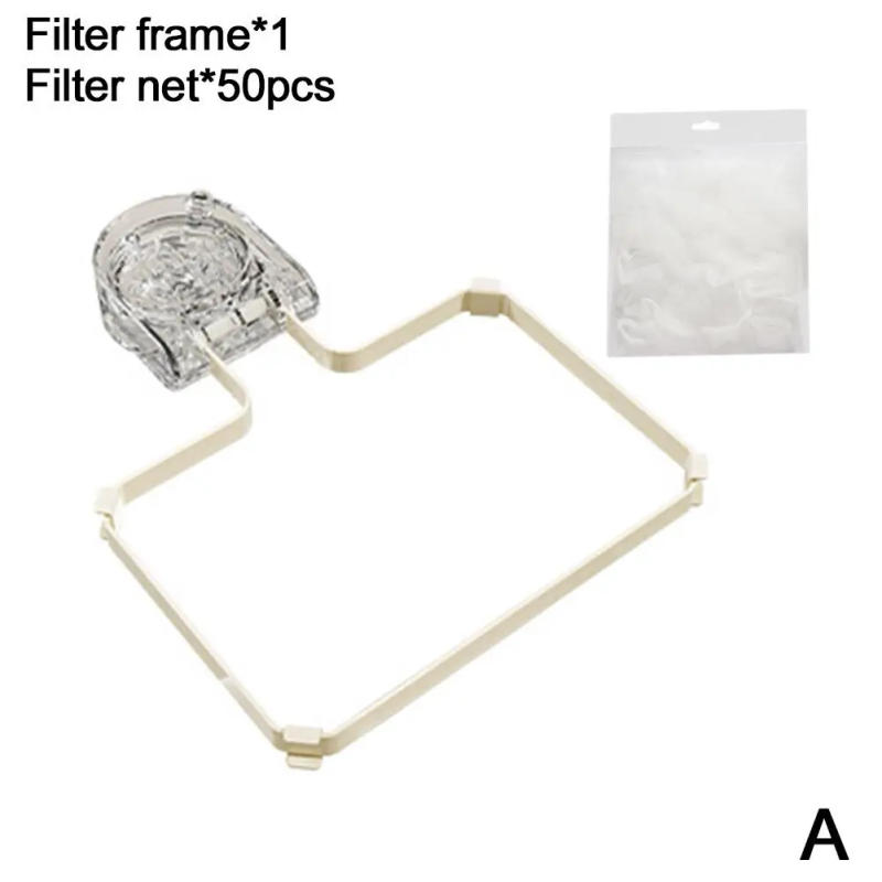 Description Picture 4 of itemSuction Cup Kitchen Sink Filter With 50pcs Filter Net Multi-function Drain Basket Kitchen Food Vegetable Drainer Basket Holder