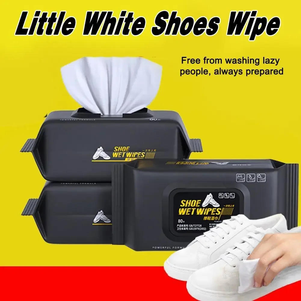 Description Picture 6 of itemShoe Maintenance Kit Shoe Eraser Cleaner Disposable Sneaker Wipes Quick Cleaning Wet Wipes Portable White Shoes Travel Essential