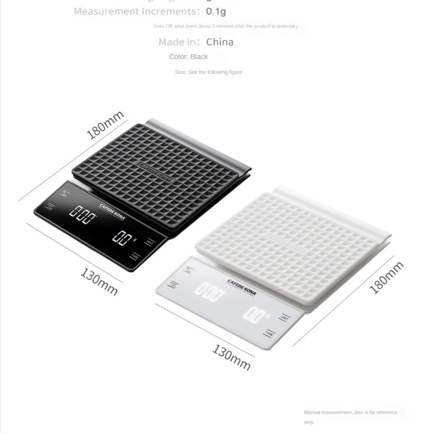 Description Picture 3 of itemSmart Coffee Scale Kitchen Food Scale Digital Electronic Scale with Timer Precision Jewelry Scale Mini Household Weighing Scale