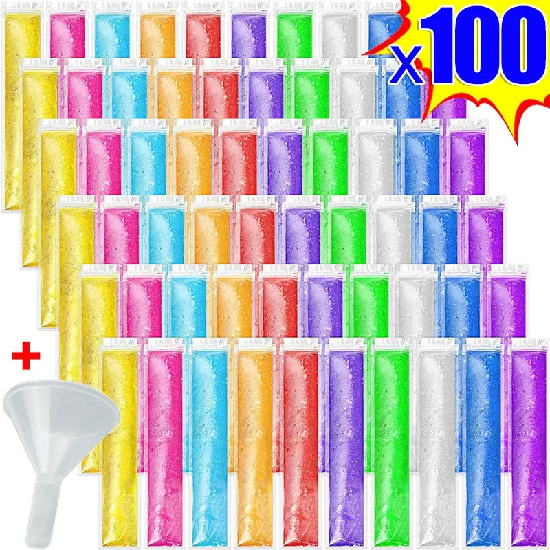 Description Picture 4 of item100/1Pcs Disposable Ice Pop Mold Bag Large Freeze Popsicle Sealed Bags DIY Juice Yogurt Smoothie Bag With Funnel Ice Cream Tool