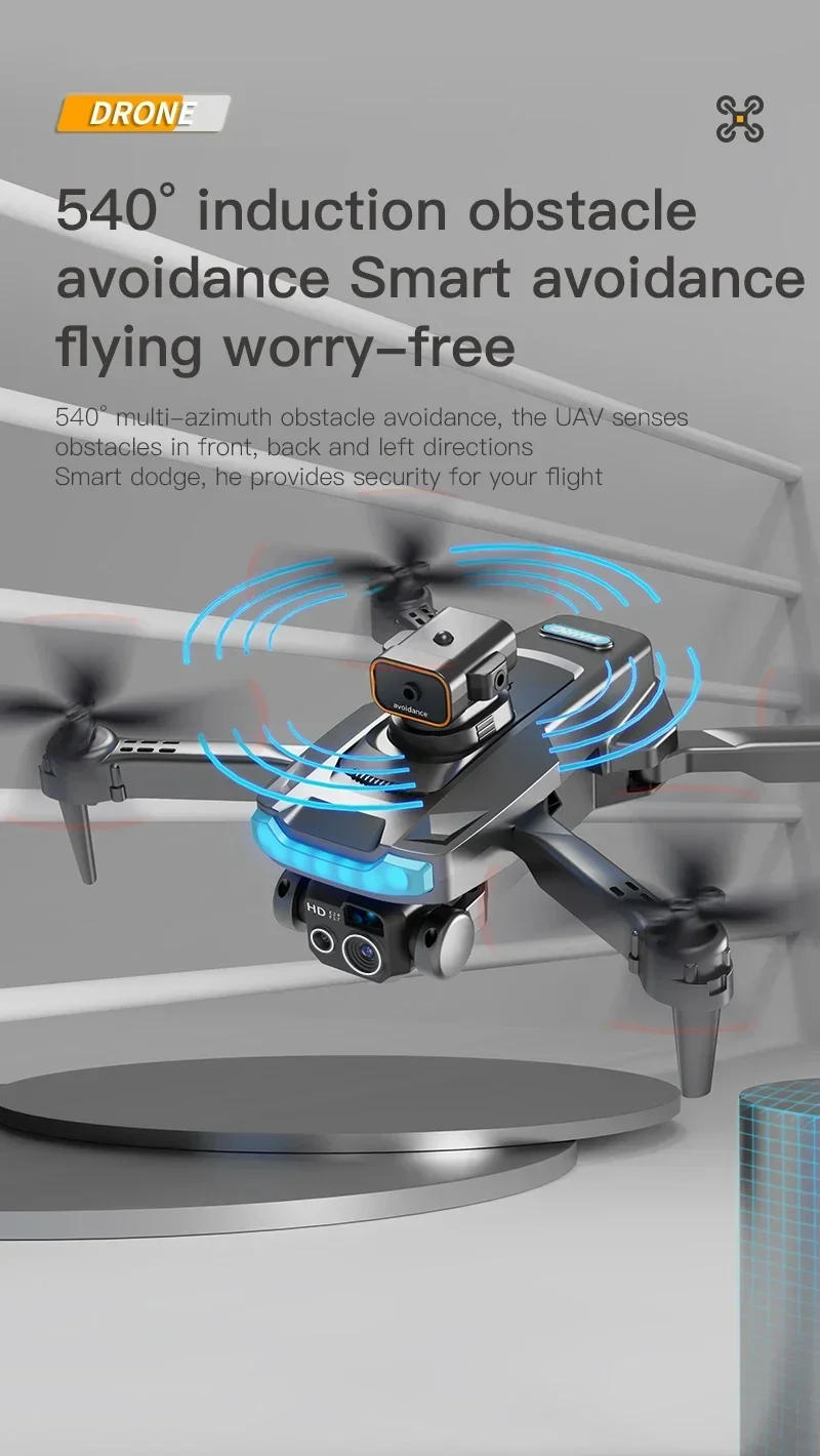 Description Picture 3 of itemFor Iconic Brand P15 Drone Professional 8K GPS HD Aerial Photography Dual-Camera Omnidirectional Obstacle Drone for Adult Child Toys