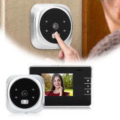 2.8" Digital Doorbell LCD Screen Video Peephole Door Viewer Camera with 120 Degree Angle Night Vision Photo Recording for Home