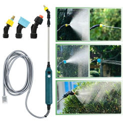 2400mAh Portable Electric Gardening Sprayer Irrigation Tool USB Plant Sprayer High-Pressure Sprinkler Watering Garden Irrigation