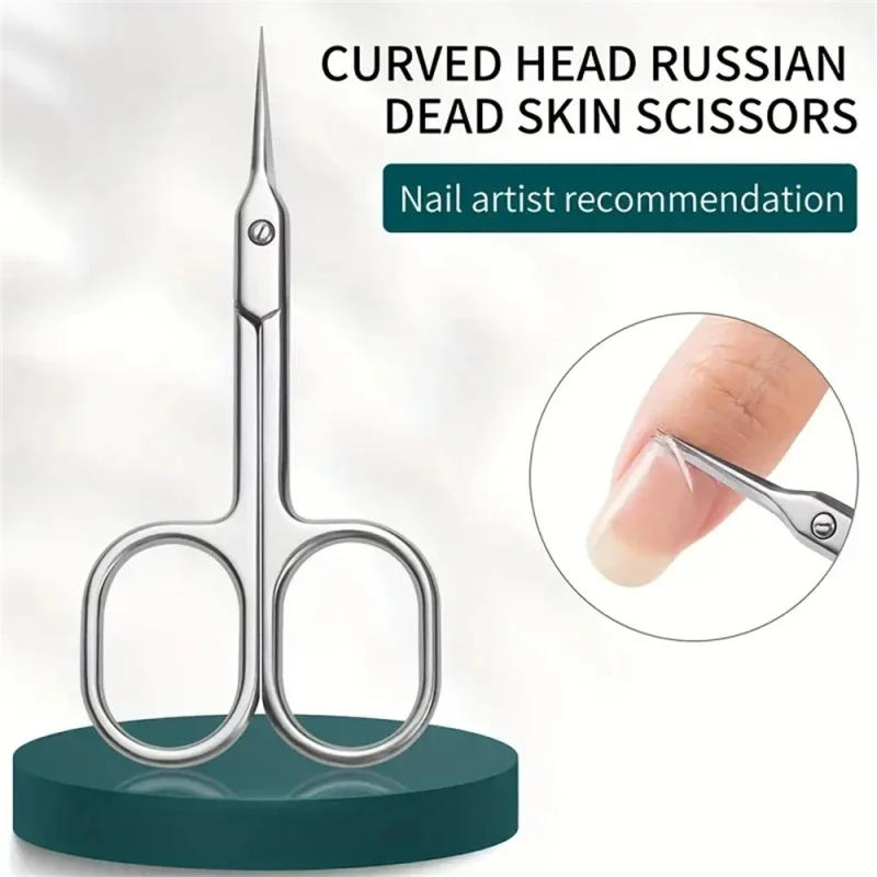 Description Picture 2 of itemSolingen Cuticle Scissors Professional Manicure Small Scissors Dead Skin Remover For Nails Art Stainless Steel Cuticle Cutter