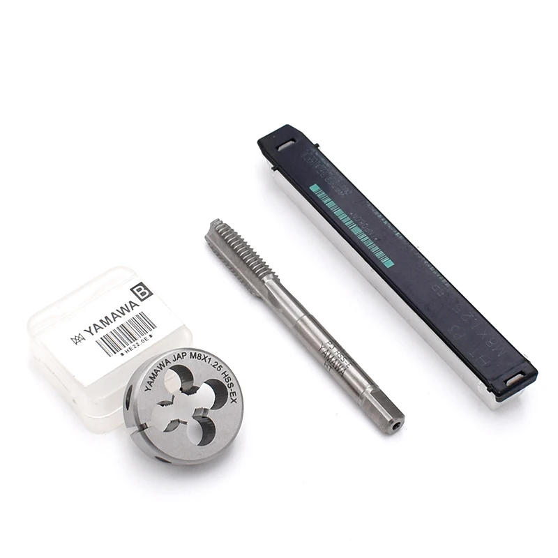 Description Picture 3 of itemYAMAWA Hand Tap & Round Die Metric Thread Die tap HSSE Hand Tapping Cutting Tool M1 M1.2 M1.4 M1.6 M1.7 M2 M2.5 M2.6 M3 M3.5 M4