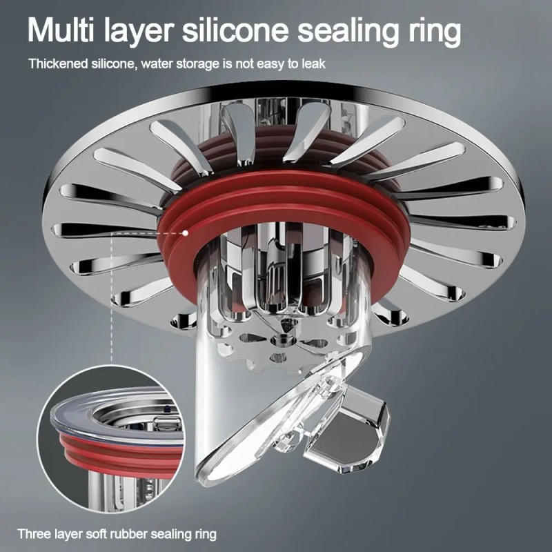 Description Picture 6 of itemAnti Odor Floor Drain Core Removable Insect Prevention Basin Drain Filter Colander Sewer Strainer Plug