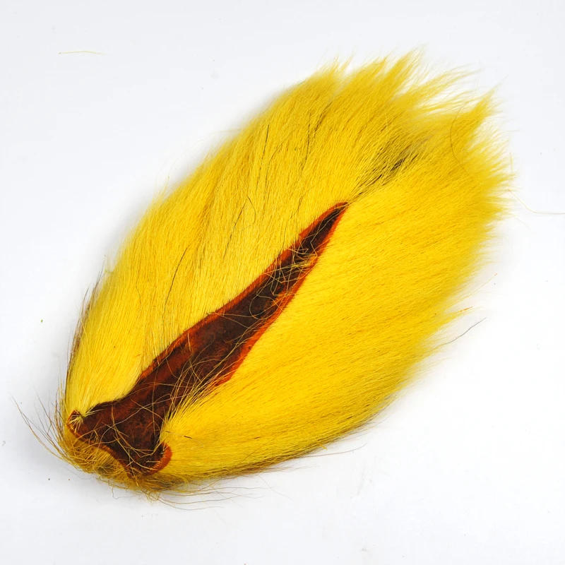 Description Picture 6 of itemFly Tying Northen Bucktail Deer Hair For Trout Salmon Flies Jig Treble Hook Dressing Baitfish Tying Material Green White Red