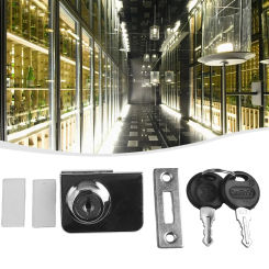 Hardware Dual Door Lock Home 1PCS 48* 35mm Convenient Reliable Smooth Zinc Alloy High Quality Material Practical