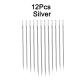 12 PCS Silver