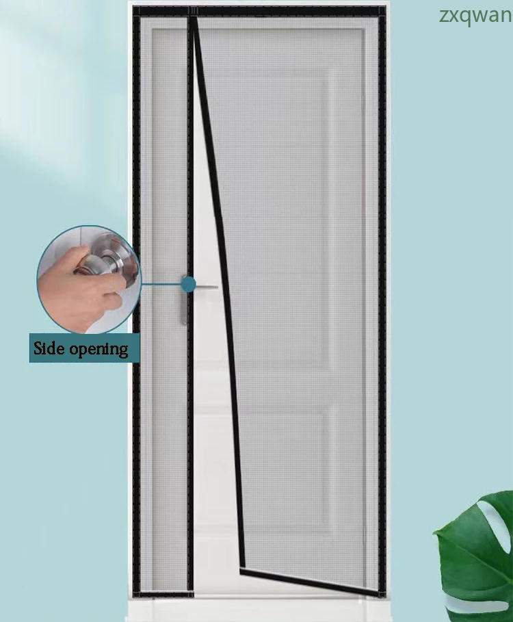 Description Picture 5 of itemCustomized size magnetic mosquito net,summer invisible door curtain,automatic closing,Used in bedrooms,kitchens,and living rooms