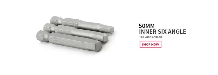 Description Picture 6 of item8/10Pcs 150mm Hex Head Allen Wrench Drill Bit Set Premium S2 Steel Drill Bit Quick Release Shank Magnetic Screwdriver Bit Set