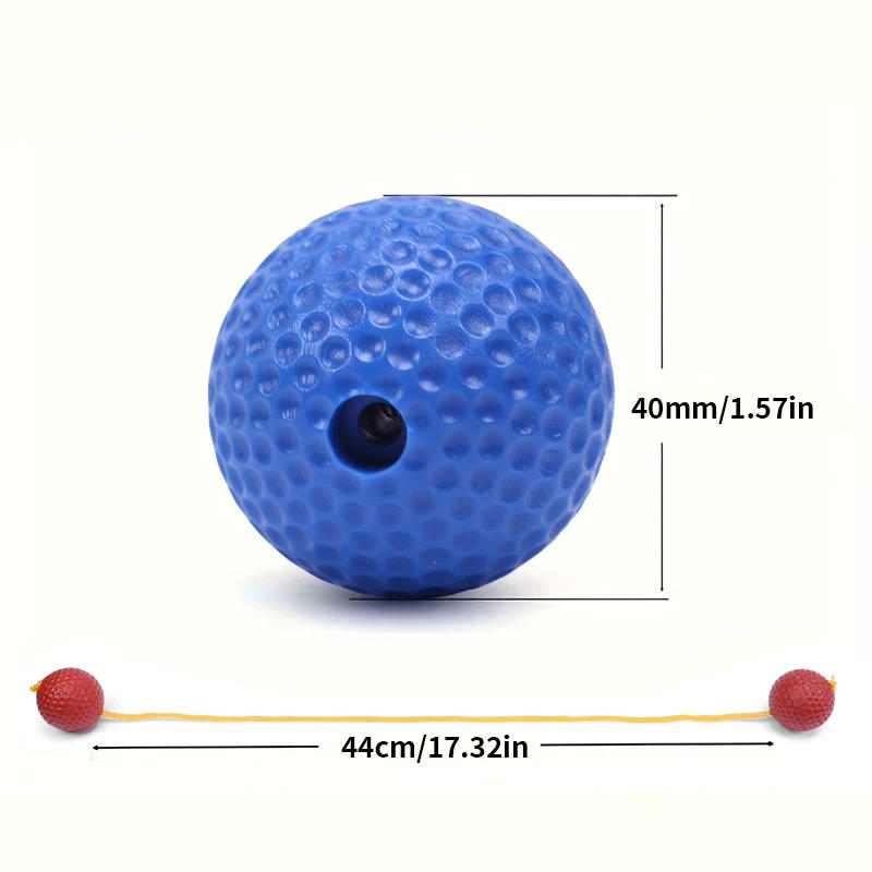 Description Picture 3 of item1 Set of 6 Balls Golf Rope Balls Ladder Balls Throwing Game String Balls