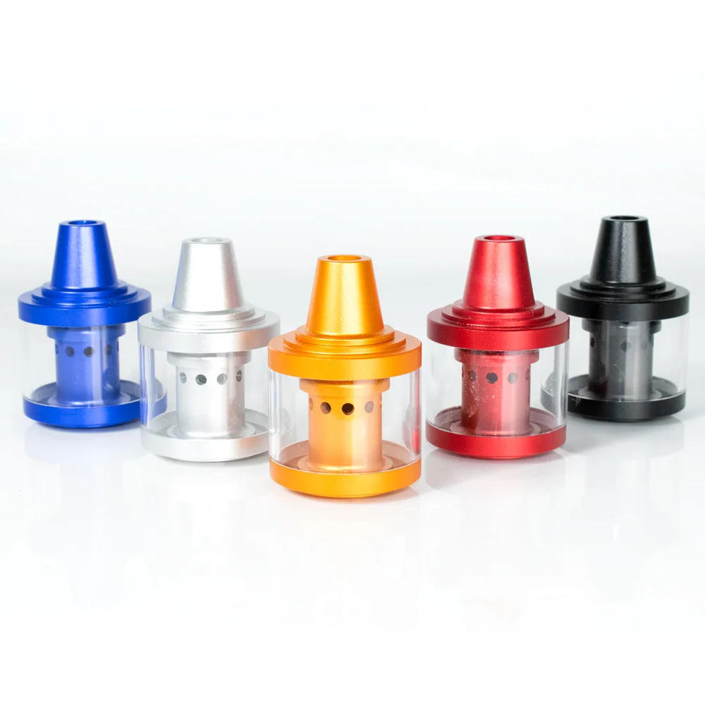 Description Picture 2 of item1pcs Aluminum Alloy Oil Molasses Catcher  Shisha Filter Transparent  Hookah Oil Collector Airflow Smoother Smoke Accesoires