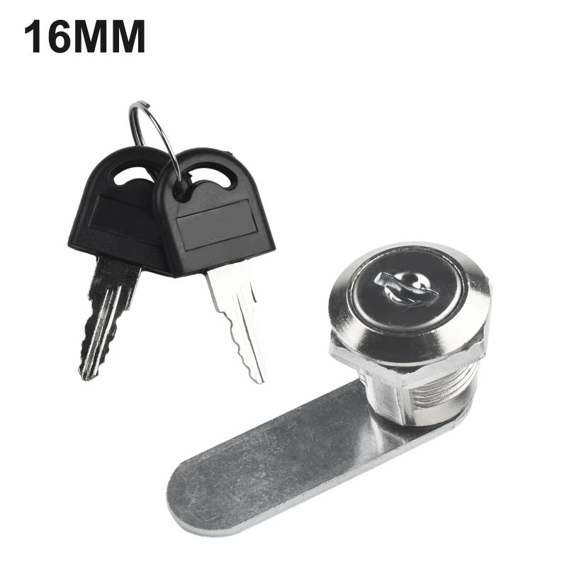 Description Picture 4 of item16/20/25/30mm Cam Lock Security Lock Cam Lock With Keys Door Cabinet Mailbox Drawer Cupboard Padlock Security Locks  ﻿