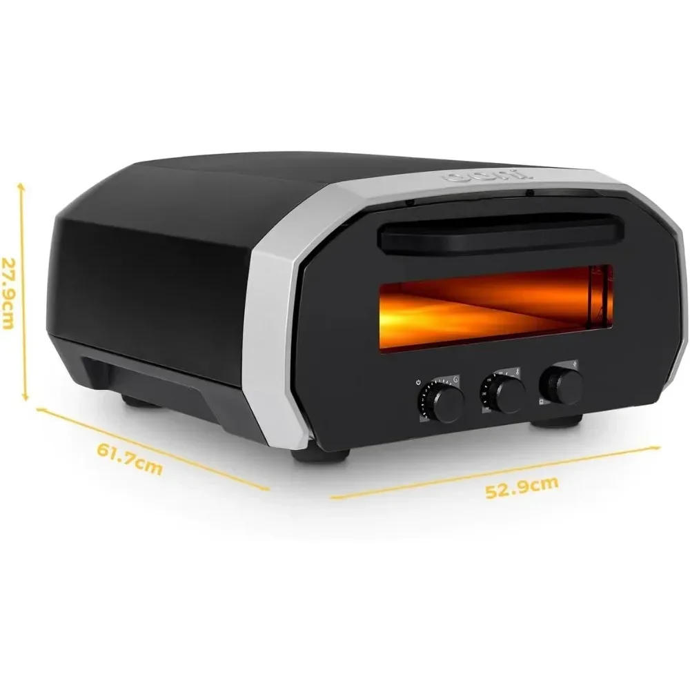 Description Picture 4 of itemIndoor & Outdoor Versatile Electric Oven, Pizza Cooker with Stone, Indoor and Outdoor Toaster