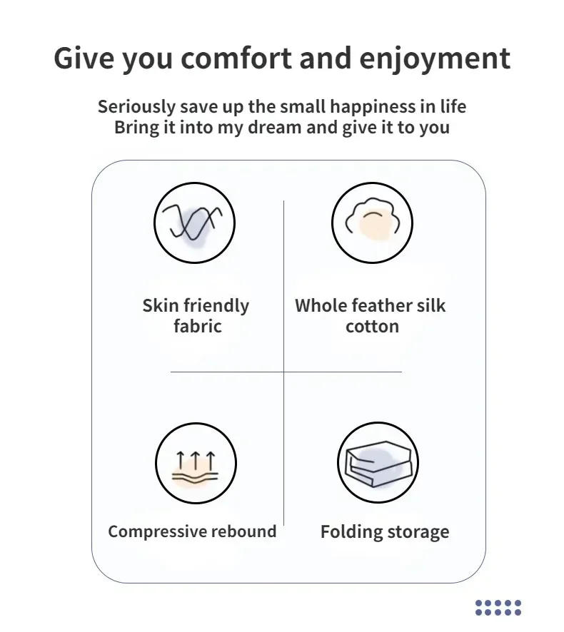 Description Picture 2 of itemAir Mattress Pad Folding Bed Mattresses for Children Furniture for Bedroom Tataki Inflatable Sleeping Mattress Futon Pillow Home