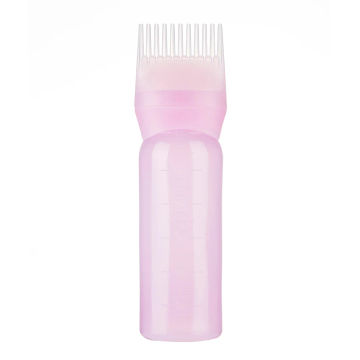 120ml Hair Dye Applicator Hair Oil Spray Bottle Oil Bottle for Hair Styling Tool Accessories Root Comb Applicator Bottle Barber
