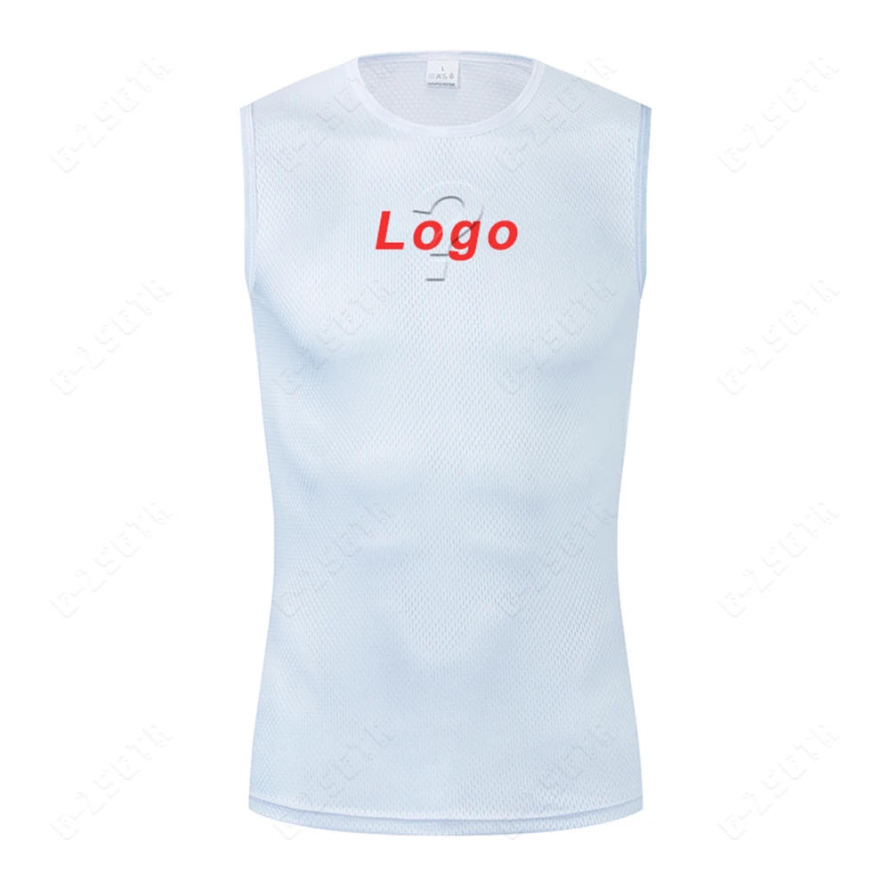 Description Picture 3 of itemReflective Cycling Base Layers White Cycling Undershirt Quick Dry Vest Sport Underwear Tight Vest High Elastici Vest Bike Jersey