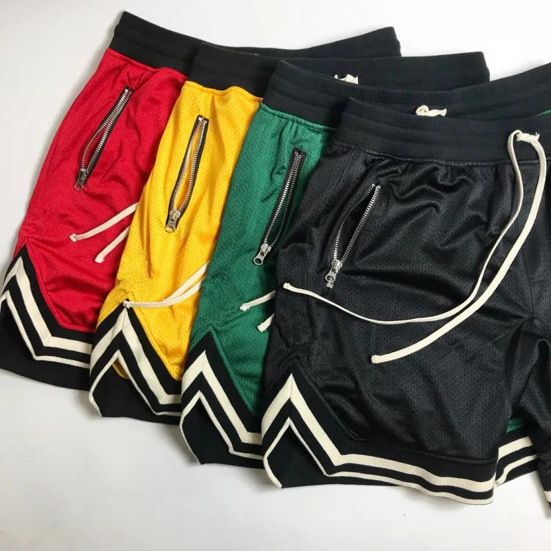 Description Picture 3 of item2022 Gym Shorts Men Mesh Running Shorts Men Quick Dry Loose Sport Basketball Training Shorts Male Sportswear Summer Men Shorts