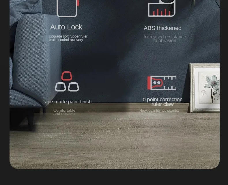 Description Picture 5 of itemGreener 5M Mini Measuring Tape Thickened High-Precision Steel Tape Measure Multifunctional Household Woodworking Portable