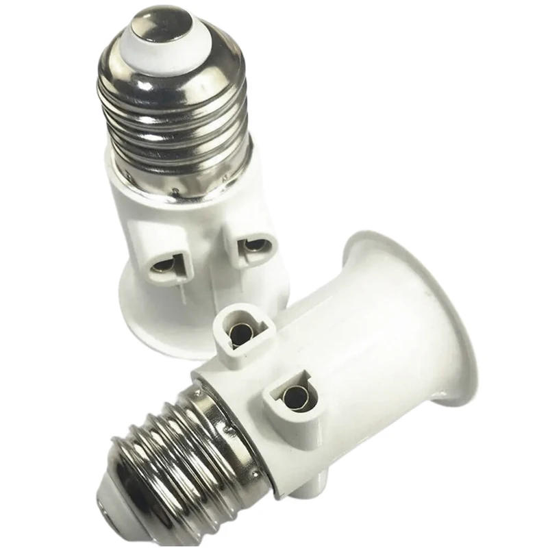 Description Picture 6 of itemE27 Split Flame Head Converter Plug Connector E27 Bulb Adaptor Lamp Holder Base Socket Conversion Lighting Accessories