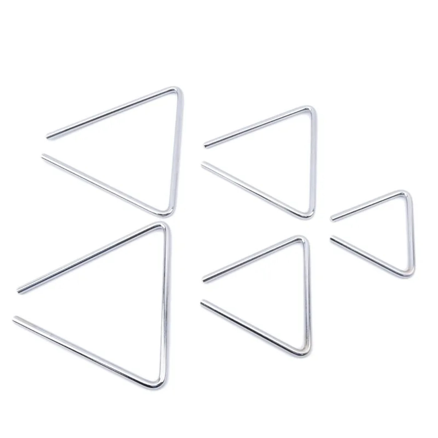 Description Picture 5 of item1Pc Triangle Orff Musical Instruments Band Percussion Educational Musical Triangolo for Children 4/6 inch