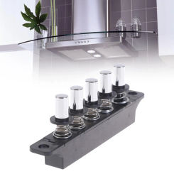Range Hood Keyboard Switch 5 Key Easy to Install Switch Control Board for Kitchen Range Hood Sturdy Range Hood Pushbutton Switch