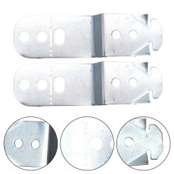 00619985 AP4538351 00628371 00605007 1567804 605007 619985 OEM Dishwasher Side Mounting Bracket Metal Stand Clips Kit 9*2.5cm